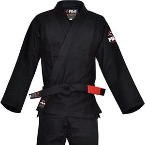 Fuji  Brazilian Jiu-Jitsu Gi  BJJ - Black pants set